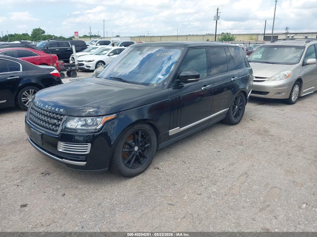 Aukcja sprzedaży 2016 Land Rover Range Rover 3.0l V6 Turbocharged Diesel Td6, vin: SALGR2KF4GA309727, numer aukcji: 45204251
