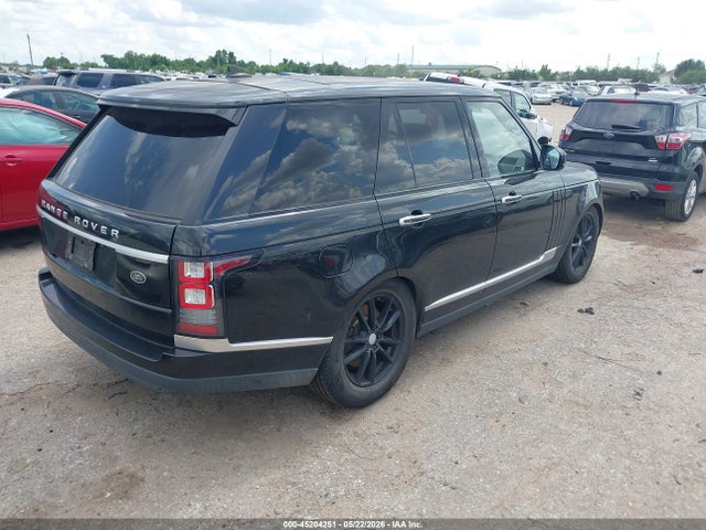 Aukcja sprzedaży 2016 Land Rover Range Rover 3.0l V6 Turbocharged Diesel Td6, vin: SALGR2KF4GA309727, numer aukcji: 45204251