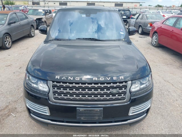 Aukcja sprzedaży 2016 Land Rover Range Rover 3.0l V6 Turbocharged Diesel Td6, vin: SALGR2KF4GA309727, numer aukcji: 45204251