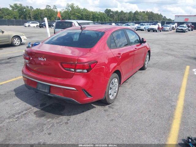 2022 Kia Rio S მანქანა იყიდება აუქციონზე, vin: 3KPA24AD6NE440987, აუქციონის ნომერი: 45204252