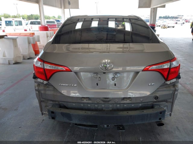 45204261 :رقم المزاد ، 2T1BURHE2GC536935 vin ، 2016 Toyota Corolla Le مزاد بيع