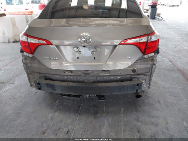 45204261 :رقم المزاد ، 2T1BURHE2GC536935 vin ، 2016 Toyota Corolla Le مزاد بيع
