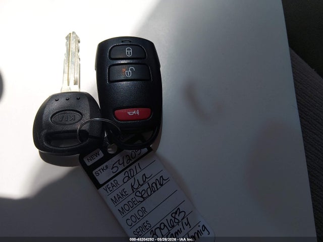 Aukcja sprzedaży 2011 Kia Sedona Lx, vin: KNDMG4C7XB6379683, numer aukcji: 45204292