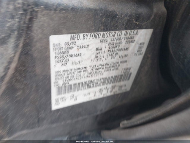 Aukcja sprzedaży 2002 Ford Escape Xlt, vin: 1FMCU03182KD53756, numer aukcji: 45204301
