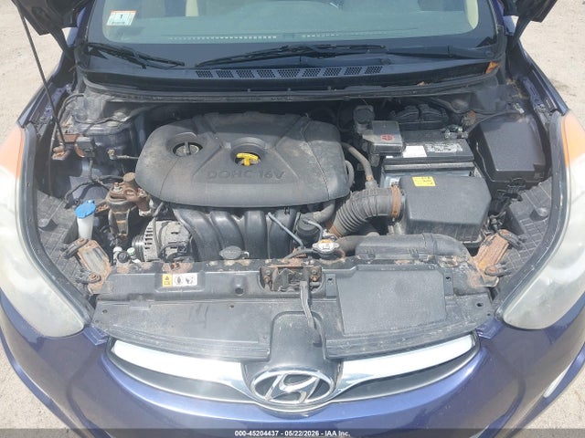 45204437 :رقم المزاد ، 5NPDH4AE9DH400613 vin ، 2013 Hyundai Elantra Gls مزاد بيع