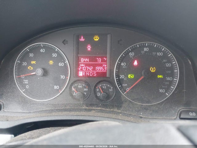 45204465 :رقم المزاد ، 3VWRZ71K59M151669 vin ، 2009 Volkswagen Jetta Se مزاد بيع