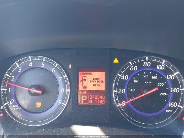 45204578 :رقم المزاد ، JNKAJ09F78M357946 vin ، 2008 Infiniti Ex35 Journey مزاد بيع