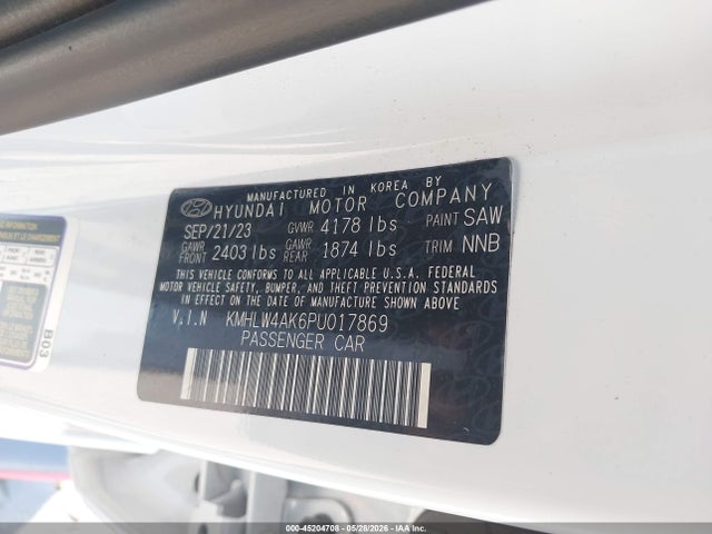 Продаж на аукціоні авто 2023 Hyundai Elantra N, vin: KMHLW4AK6PU017869, номер лоту: 45204708