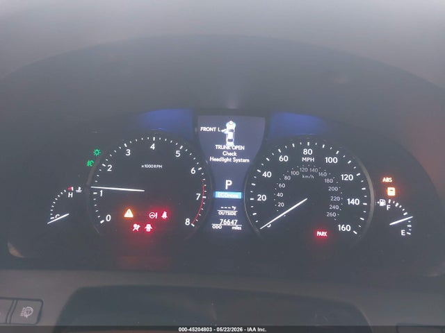 45204803 :رقم المزاد ، JTHCL5EF2E5020919 vin ، 2014 Lexus Ls 460 مزاد بيع