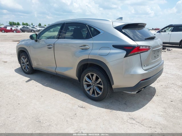 Aukcja sprzedaży 2016 Lexus Nx 200t F Sport, vin: JTJBARBZ7G2066109, numer aukcji: 45204896