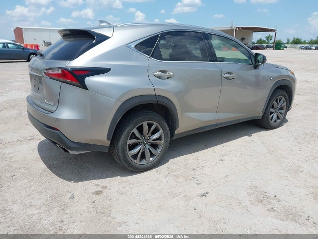 Aukcja sprzedaży 2016 Lexus Nx 200t F Sport, vin: JTJBARBZ7G2066109, numer aukcji: 45204896
