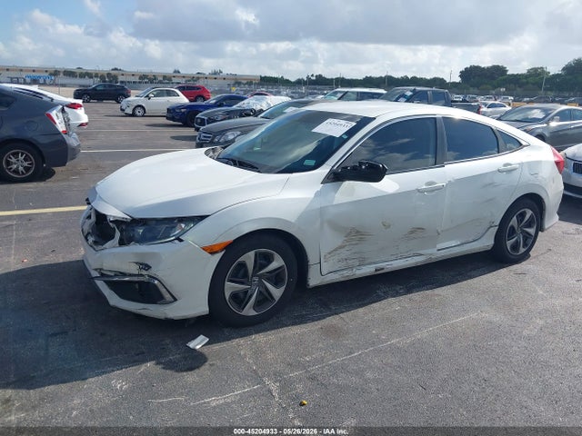 45204933 :رقم المزاد ، 2HGFC2F64KH597744 vin ، 2019 Honda Civic Lx مزاد بيع