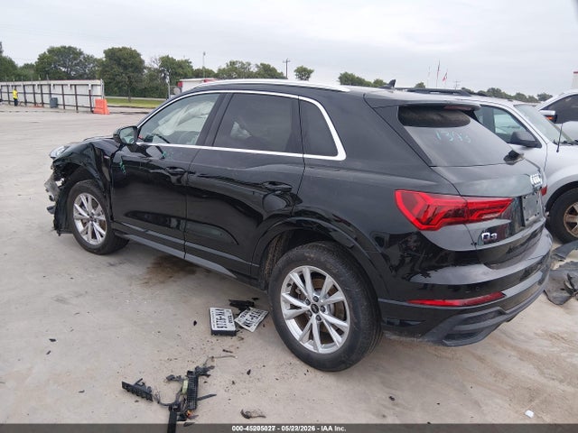 Aukcja sprzedaży 2025 Audi Q3 Premium 45 Tfsi S Line Quattro Tiptronic, vin: WA1DECF35S1061373, numer aukcji: 45205027