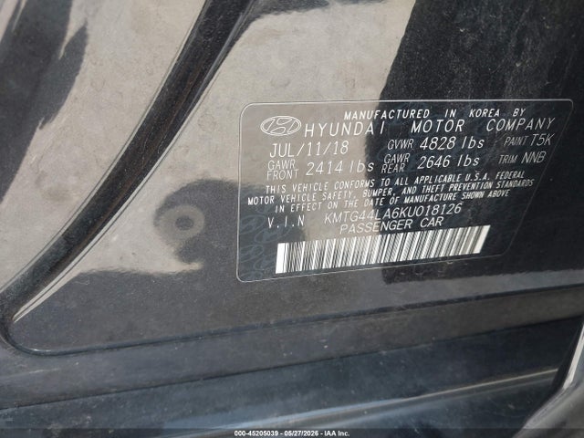 Genesis G70 2019 KMTG44LA6KU018126 Image 9