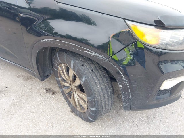 2011 Kia Sorento Sx V6 მანქანა იყიდება აუქციონზე, vin: 5XYKW4A24BG093486, აუქციონის ნომერი: 45205047