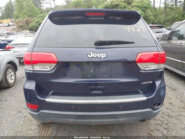 Продаж на аукціоні авто 2017 Jeep Grand Cherokee Limited 4x2, vin: 1C4RJEBG7HC804429, номер лоту: 45205208