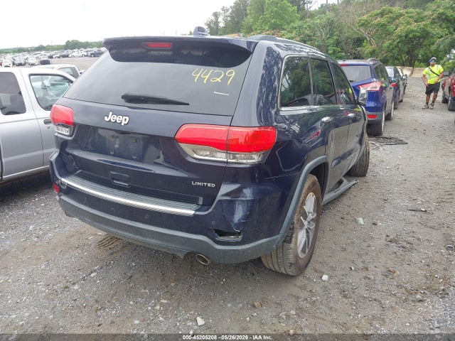 Продаж на аукціоні авто 2017 Jeep Grand Cherokee Limited 4x2, vin: 1C4RJEBG7HC804429, номер лоту: 45205208