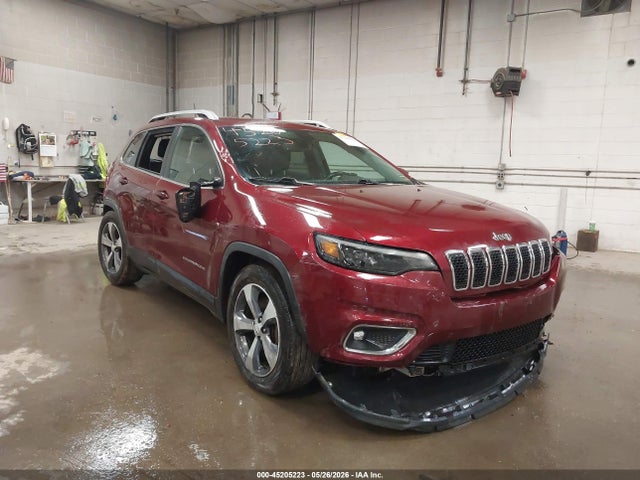 2019 Jeep Cherokee Limited 4x4 მანქანა იყიდება აუქციონზე, vin: 1C4PJMDX9KD124659, აუქციონის ნომერი: 45205223