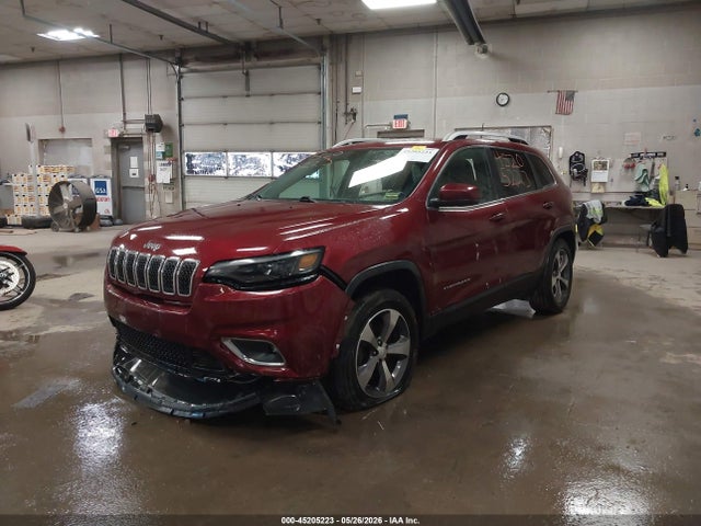 2019 Jeep Cherokee Limited 4x4 მანქანა იყიდება აუქციონზე, vin: 1C4PJMDX9KD124659, აუქციონის ნომერი: 45205223