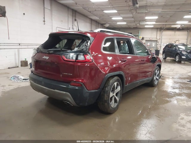 2019 Jeep Cherokee Limited 4x4 მანქანა იყიდება აუქციონზე, vin: 1C4PJMDX9KD124659, აუქციონის ნომერი: 45205223