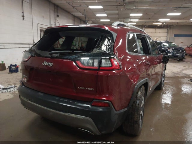 2019 Jeep Cherokee Limited 4x4 მანქანა იყიდება აუქციონზე, vin: 1C4PJMDX9KD124659, აუქციონის ნომერი: 45205223