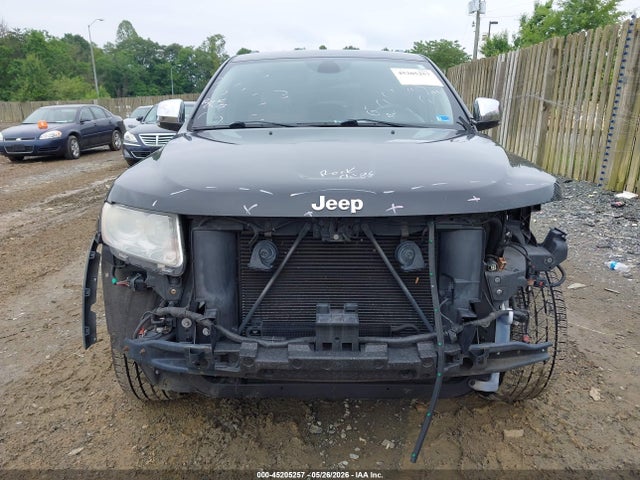 2012 Jeep Grand Cherokee Overland მანქანა იყიდება აუქციონზე, vin: 1C4RJFCG7CC287694, აუქციონის ნომერი: 45205257