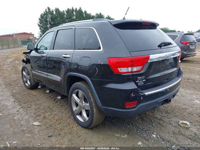 2012 Jeep Grand Cherokee Overland მანქანა იყიდება აუქციონზე, vin: 1C4RJFCG7CC287694, აუქციონის ნომერი: 45205257