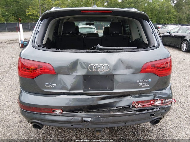 Aukcja sprzedaży 2015 Audi Q7 3.0t Premium, vin: WA1LGAFE7FD027791, numer aukcji: 45205297