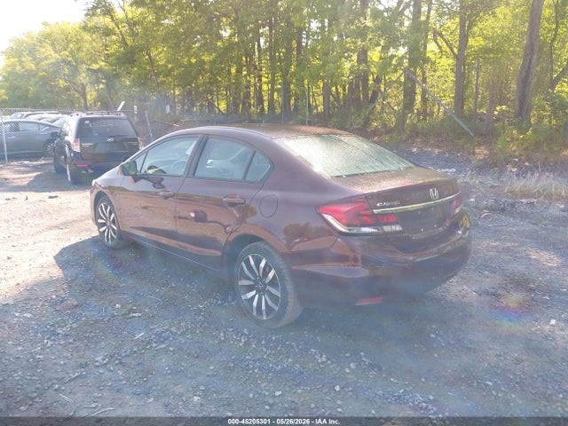 Aukcja sprzedaży 2015 Honda Civic Ex-l, vin: 2HGFB2F91FH510255, numer aukcji: 45205301