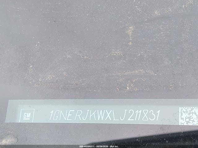 1GNERJKWXLJ211831 Chevrolet Traverse Fwd Rs