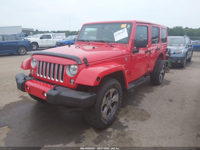 Aukcja sprzedaży 2018 Jeep Wrangler Jk Unlimited Sahara 4x4, vin: 1C4BJWEG2JL821390, numer aukcji: 45205321