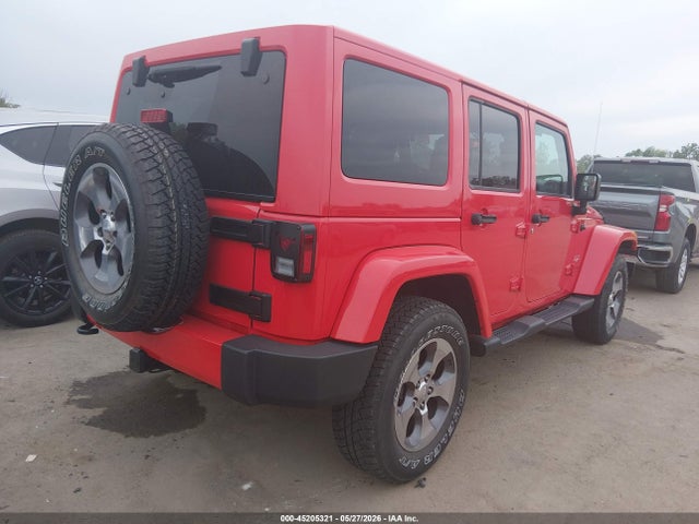 Aukcja sprzedaży 2018 Jeep Wrangler Jk Unlimited Sahara 4x4, vin: 1C4BJWEG2JL821390, numer aukcji: 45205321