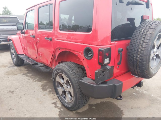 Aukcja sprzedaży 2018 Jeep Wrangler Jk Unlimited Sahara 4x4, vin: 1C4BJWEG2JL821390, numer aukcji: 45205321