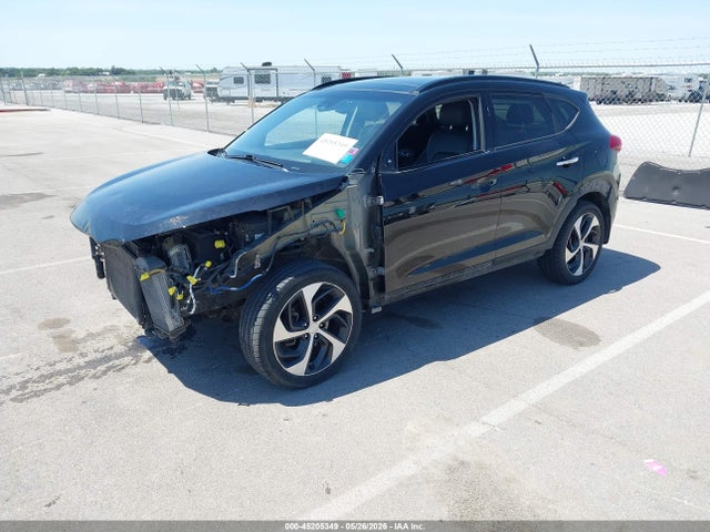 2016 Hyundai Tucson Limited მანქანა იყიდება აუქციონზე, vin: KM8J3CA2XGU260272, აუქციონის ნომერი: 45205349