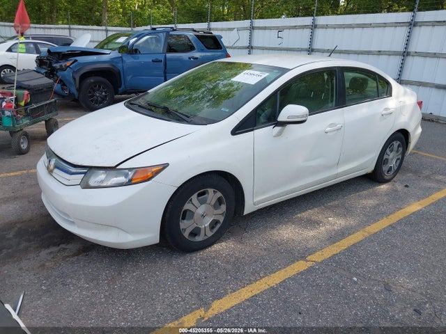 Продажа на аукционе авто 2012 Honda Civic Hybrid, vin: JHMFB4F31CS002988, номер лота: 45205355