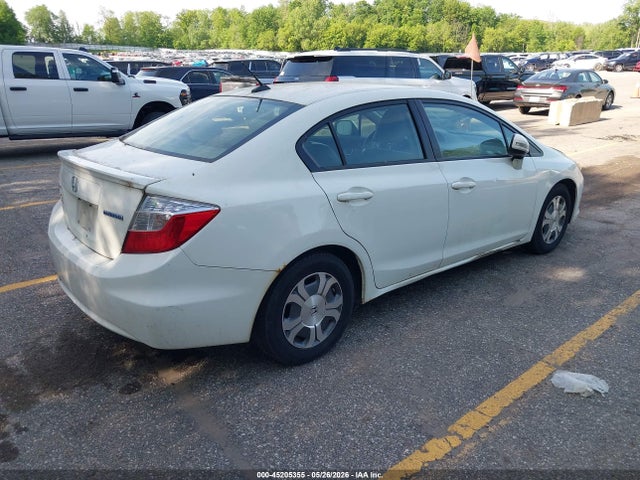 Продажа на аукционе авто 2012 Honda Civic Hybrid, vin: JHMFB4F31CS002988, номер лота: 45205355