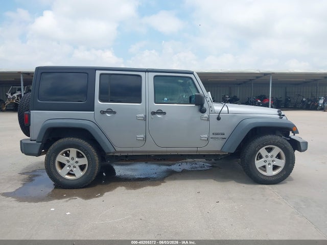 2018 Jeep Wrangler Jk Unlimited Sport S 4x4 მანქანა იყიდება აუქციონზე, vin: 1C4BJWDG7JL808233, აუქციონის ნომერი: 45205372