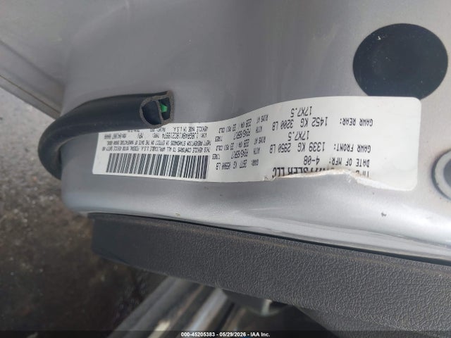 Продажа на аукционе авто 2008 Jeep Grand Cherokee Laredo, vin: 1J8GR48K18C219974, номер лота: 45205383