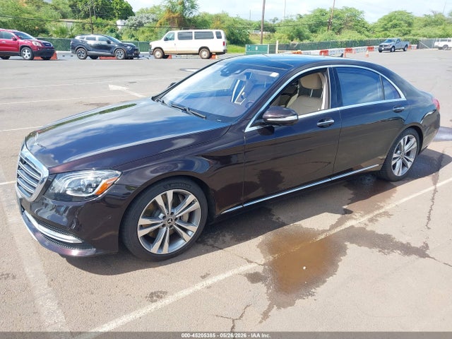Продажа на аукционе авто 2020 Mercedes-benz S 450, vin: WDDUG6GB8LA504209, номер лота: 45205385