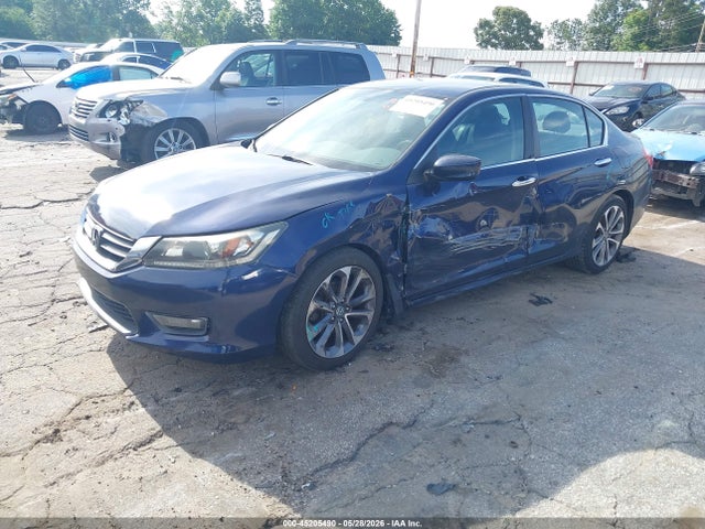 2015 Honda Accord Sport მანქანა იყიდება აუქციონზე, vin: 1HGCR2F53FA066743, აუქციონის ნომერი: 45205490
