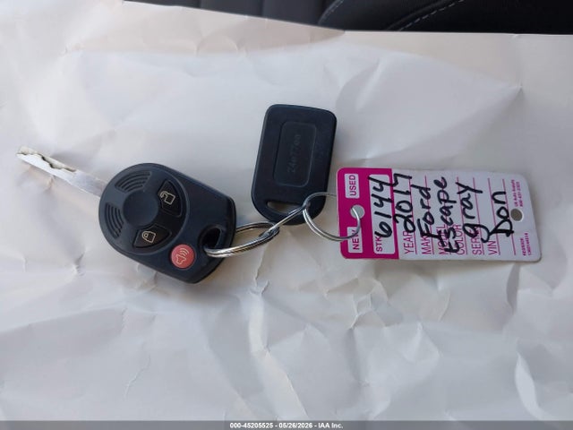 2017 Ford Escape S მანქანა იყიდება აუქციონზე, vin: 1FMCU0F75HUC79984, აუქციონის ნომერი: 45205525