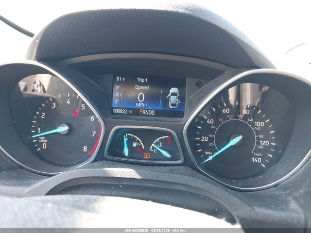 2017 Ford Escape S მანქანა იყიდება აუქციონზე, vin: 1FMCU0F75HUC79984, აუქციონის ნომერი: 45205525