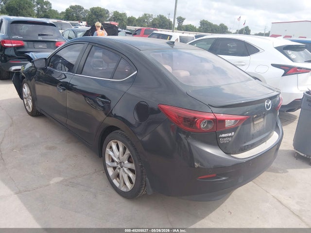2014 Mazda Mazda3 S Grand Touring მანქანა იყიდება აუქციონზე, vin: JM1BM1W38E1179815, აუქციონის ნომერი: 45205527