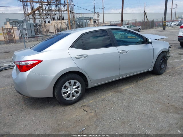 45205541 :رقم المزاد ، 5YFBURHE2FP320436 vin ، 2015 Toyota Corolla L مزاد بيع
