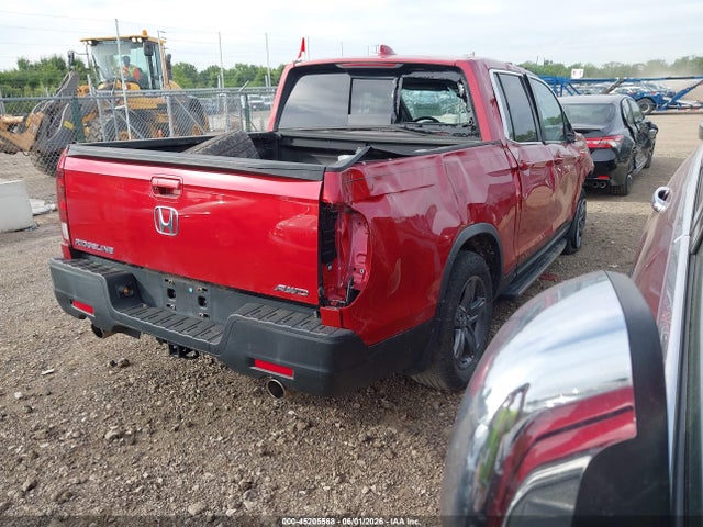 45205568 :رقم المزاد ، 5FPYK3F50NB030312 vin ، 2022 Honda Ridgeline Rtl مزاد بيع