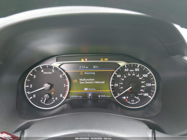 45205588 :رقم المزاد ، 1N4BL4DV7SN373626 vin ، 2025 Nissan Altima Sv Fwd مزاد بيع