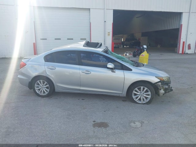 45205611 :رقم المزاد ، 2HGFB2F85CH307887 vin ، 2012 Honda Civic Ex مزاد بيع