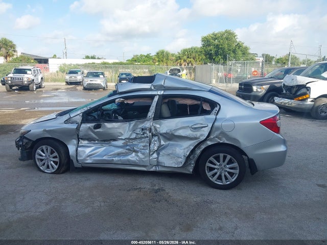 45205611 :رقم المزاد ، 2HGFB2F85CH307887 vin ، 2012 Honda Civic Ex مزاد بيع
