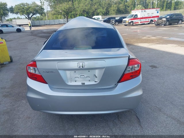 45205611 :رقم المزاد ، 2HGFB2F85CH307887 vin ، 2012 Honda Civic Ex مزاد بيع