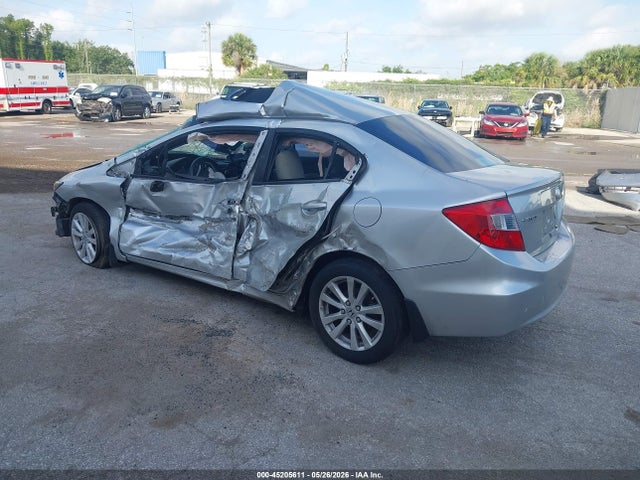 45205611 :رقم المزاد ، 2HGFB2F85CH307887 vin ، 2012 Honda Civic Ex مزاد بيع